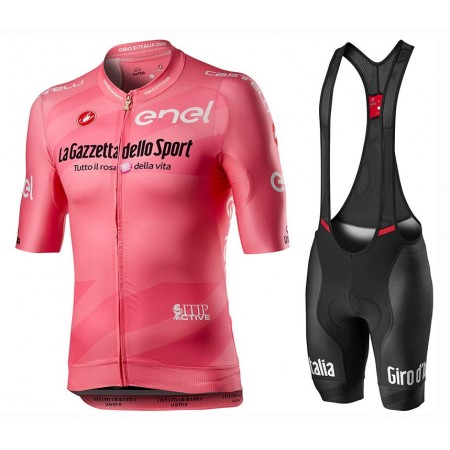 Cykeltrøje + Bib Cykelshorts 2020  Giro d`Italia N002